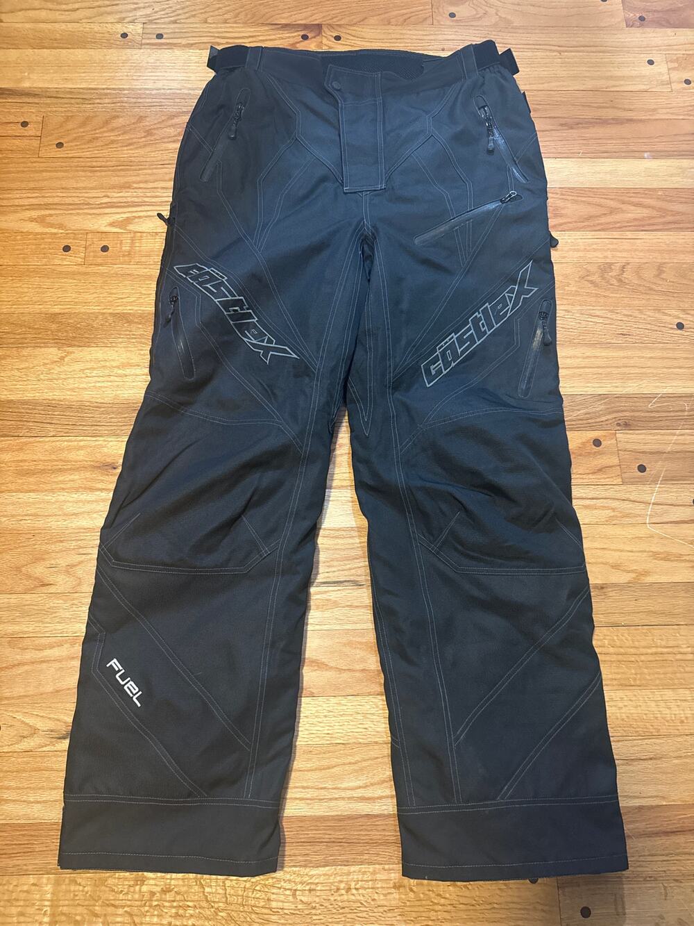 Castle X Snowmobile Pants Flex Men’s Sz XL Black Insulated Winter Snow Ski Pants
